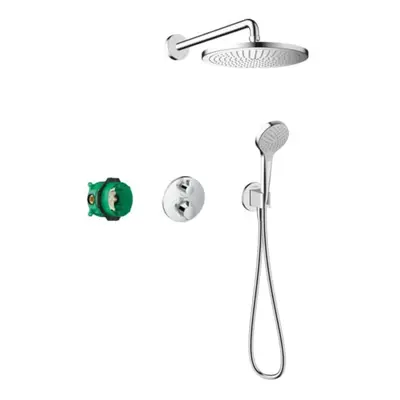 Sprchový systém Hansgrohe Croma pod omítku s termostatickou baterií chrom 27954000