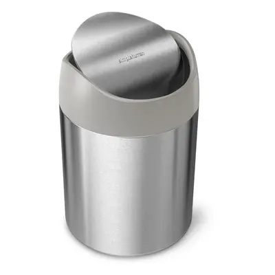 Odpadkový koš volně stojící Simplehuman Mini bin 1,5 l Kartáčovaná nerez ocel mat SHCW2084