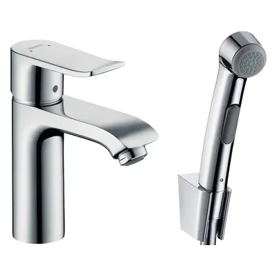 Umyvadlová baterie Hansgrohe Metris s bidetovou sprškou chrom 31285000