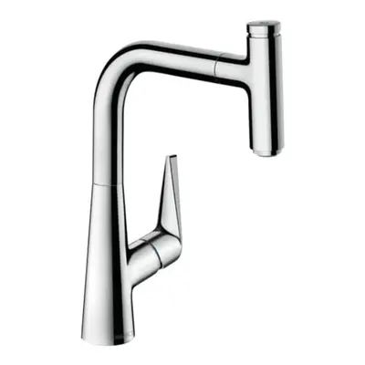 Dřezová baterie Hansgrohe Talis s vytahovací sprškou chrom 73852000