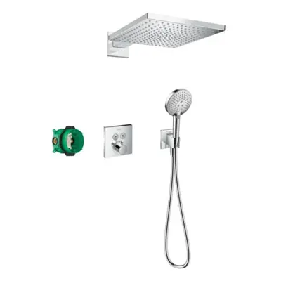 Sprchový systém Hansgrohe Raindance E pod omítku s termostatickou baterií chrom 27952000