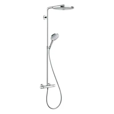 Sprchový systém Hansgrohe Raindance Select S na stěnu s termostatickou baterií bílá/chrom 271334