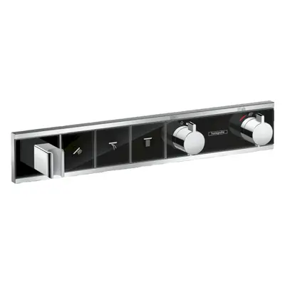 Sprchová baterie Hansgrohe Rainselect bez podomítkového tělesa černá/chrom 15356600