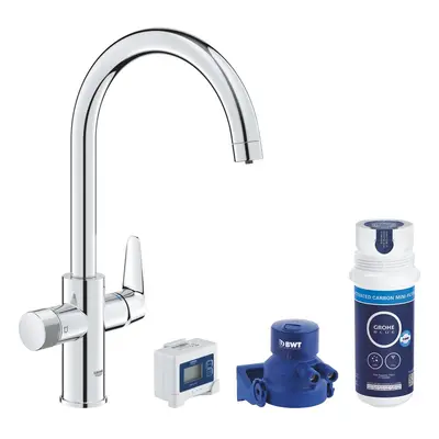 Dřezová baterie Grohe GROHE Blue Pure 2022 s filtrem chrom 30593000