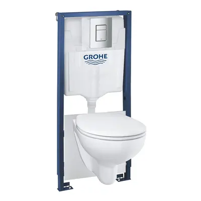 Závěsný wc set do lehkých stěn / předstěnový Grohe Bau Ceramic 39586000