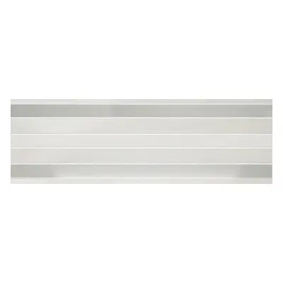 Dekor Fineza Selection bílá 20x60 cm lesk DSELECT26WH