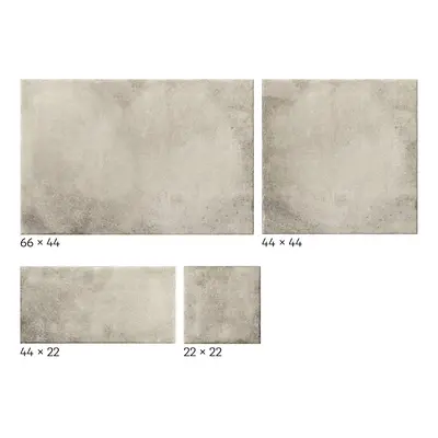 Dlažba Realonda Modular dust grey 44x66, 44x44, 22x22, 22x44 cm mat MDUSTGR