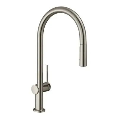 Dřezová baterie Hansgrohe Talis s vytahovací sprškou, 2 proudy vzhled nerezu 72800800