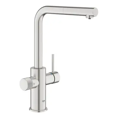 Dřezová baterie Grohe GROHE Blue Pure 2022 s filtrem supersteel 30601DC0