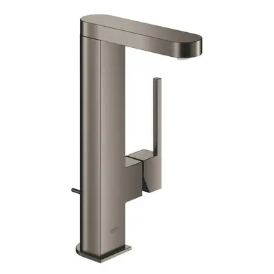 Umyvadlová vysoká baterie Grohe Plus s vytahovací sprškou kartáčovaný Hard Graphite 23843AL3