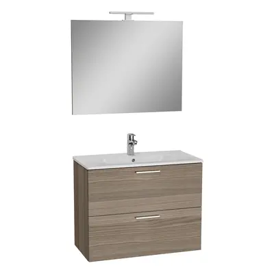 Koupelnová sestava s umyvadlem zrcadlem a osvětlením VitrA Mia 79x61x39,5 cm cordoba MIASET80C