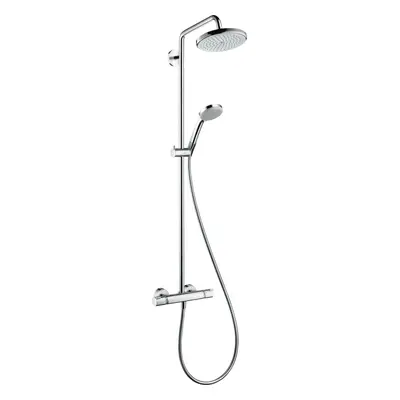 Sprchový systém Hansgrohe Croma na stěnu s termostatickou baterií chrom 27185000