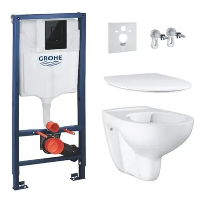 Závěsný wc set do lehkých stěn / předstěnový Grohe Bau Ceramic SIKOBGRSET2