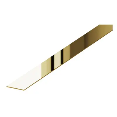 Lišta dekorační "I" Eviso gold lesk, nerez PVD, délka 270 cm, PLGO0002