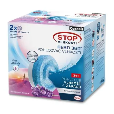 Stop vlhkosti Ceresit tablety AERO 2x450g rel.levand. CSVAEROTBLLE