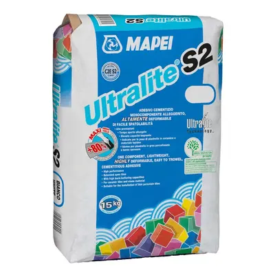 Mapei Ultralite S2 lepidlo šedá 15 kg c2te s2 ULTRALITES2