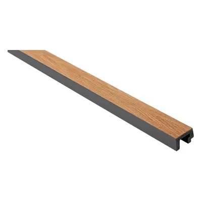 Obkladová lamela levé ukončení Fineza Slat Large Classic oak 270x3,6 cm SLAT03COL