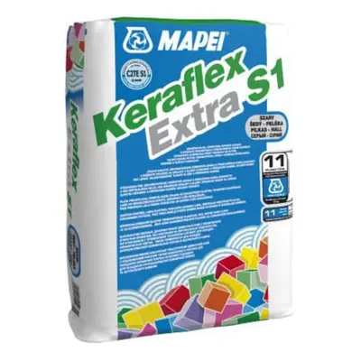 Lepidlo Mapei Keraflex Extra S1 šedá 25 kg C2TE S1 KERAFLEXEXTRA