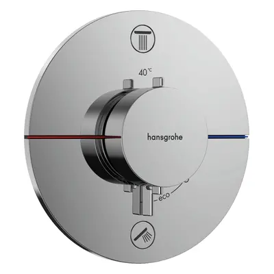 Vanová baterie Hansgrohe ShowerSelect Comfort S bez podomítkového tělesa chrom 15556000