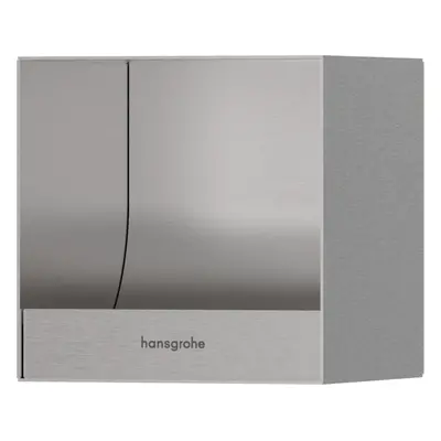 Hansgrohe XtraStoris Original držák toaletního papíru kartáčovaná nerezová ocel 56 065 800