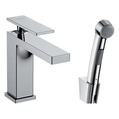 Umyvadlová baterie Hansgrohe Tecturis E s bidetovou sprškou chrom 73210000