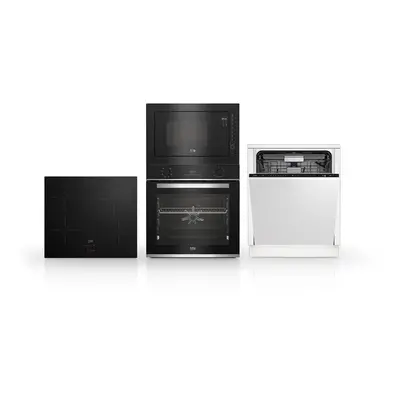 Set spotřebičů Beko BBIM13300XD+ HII64400SMT+ BDIN36535+ BMGB25333BG