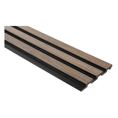 Obkladová lamela Fineza Slat Medium Grey oak 270x12 cm SLAT02GO