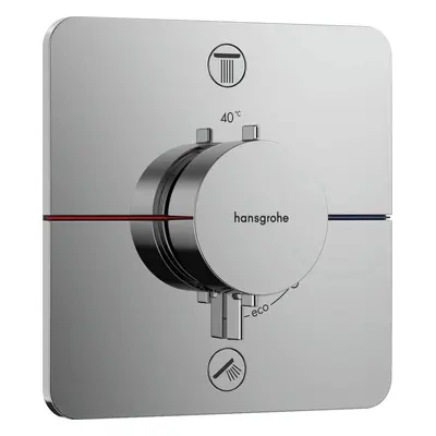 Vanová baterie Hansgrohe ShowerSelect Comfort Q bez podomítkového tělesa chrom 15586000