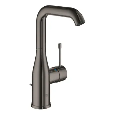 Vysoká umyvadlová baterie Grohe Essence New s otočným raménkem Hard Graphite 32628A01