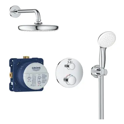 Sprchový systém Grohe Grohtherm včetně podomítkového tělesa chrom 34727000