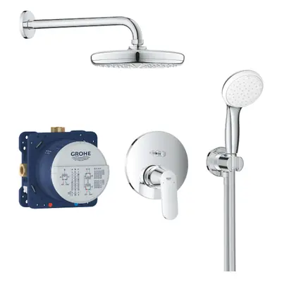 Sprchový systém Grohe Eurosmart Cosmopolitan včetně podomítkového tělesa chrom 25219001