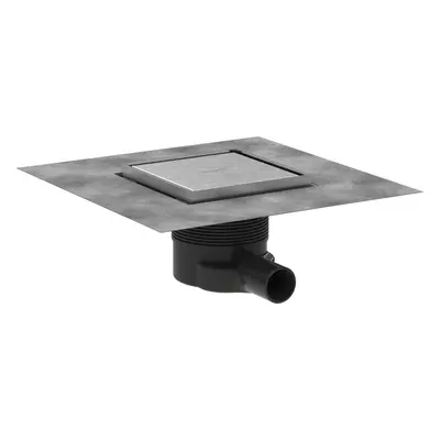 Podlahová vpust DN40 Hansgrohe RainDrain Brilliance 15 cm kartáčovaná nerez nerez 56251800