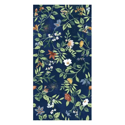 Dlažba Fineza Fiore blossom blue 60x120 cm FIO380K