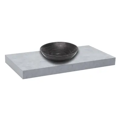 Deska pod umyvadlo bez umyvadla Naturel Dolce 80x8x50 cm beton mat DO8050BE