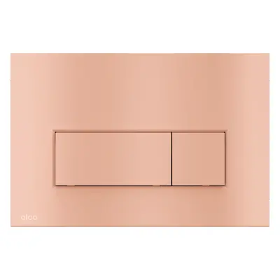 Alca Thin ovládací tlačítko plast red gold mat M57-RG-M