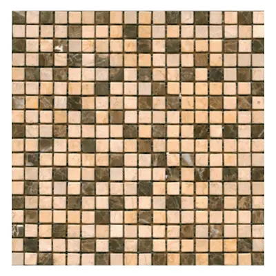 Kamenná mozaika Premium Mosaic Stone béžová 30x30 cm mat STMOS15MIX4