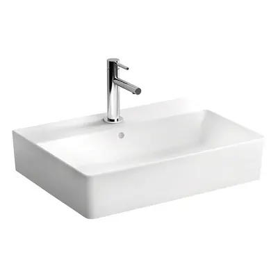 Závěsné umyvadlo VitrA Nuo 60x44 cm otvor pro baterii uprostřed 7432-003-0001