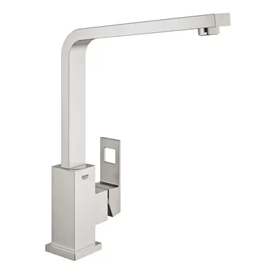 Dřezová baterie Grohe Eurocube s otočným raménkem supersteel 31255DC0