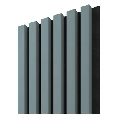 Akustický panel Fineza Spline Acoustic smoke blue 24,5x265 cm mat SPLINEACSB6