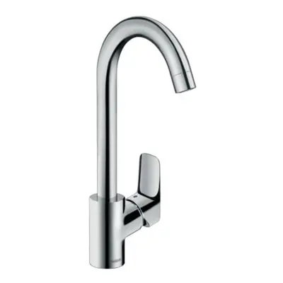 Dřezová baterie Hansgrohe Logis s otočným ramínkem chrom 71861000