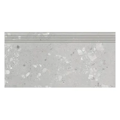 Schodovka Rako Castone Cement 40x80 cm mat DCP84856.1