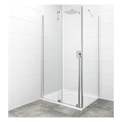 Sprchový kout obdélník 120x90 cm SAT Walk-In Xmotion SATBWIXM120STE90