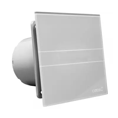 Cata ventilátor e100 GST sklo časovač stříbrný SIKOAE100GST