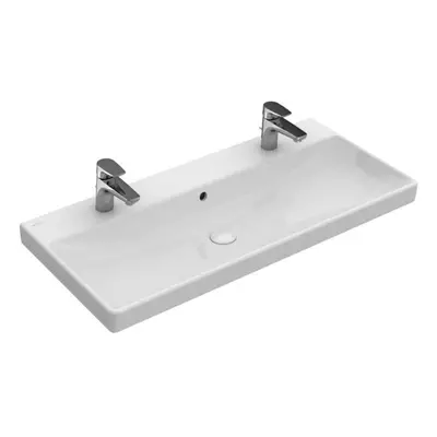 Villeroy & Boch Avento umyvadlo 100x47 cm dva otvory pro baterii 4156A401