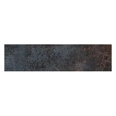 Dekor Cir Metallo nero strong 30x120 cm mat 1062817