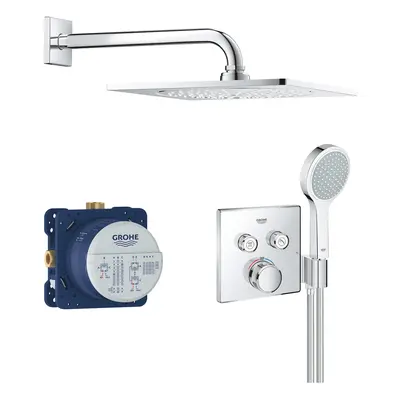 Sprchový systém Grohe Grohtherm SmartControl pod omítku včetně podomítkového tělesa chrom 347420