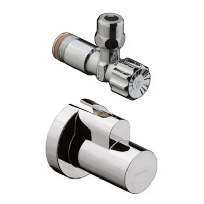 Hansgrohe Rohové ventily Rohový ventil s krytkou, chrom 13954000