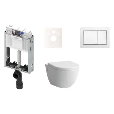 Cenově zvýhodněný závěsný WC set TECE k zazdění + WC Laufen Laufen Pro KMPLPROAT