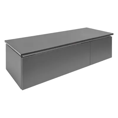 Koupelnová skříňka s krycí deskou SAT Feel 120x30x46 cm antracit mat SATFEEL2120ANTD