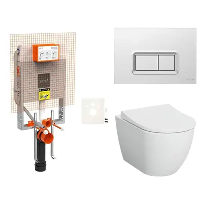 Cenově zvýhodněný závěsný WC set VitrA k zazdění + WC VitrA Nuo SIKOVIZNUO680